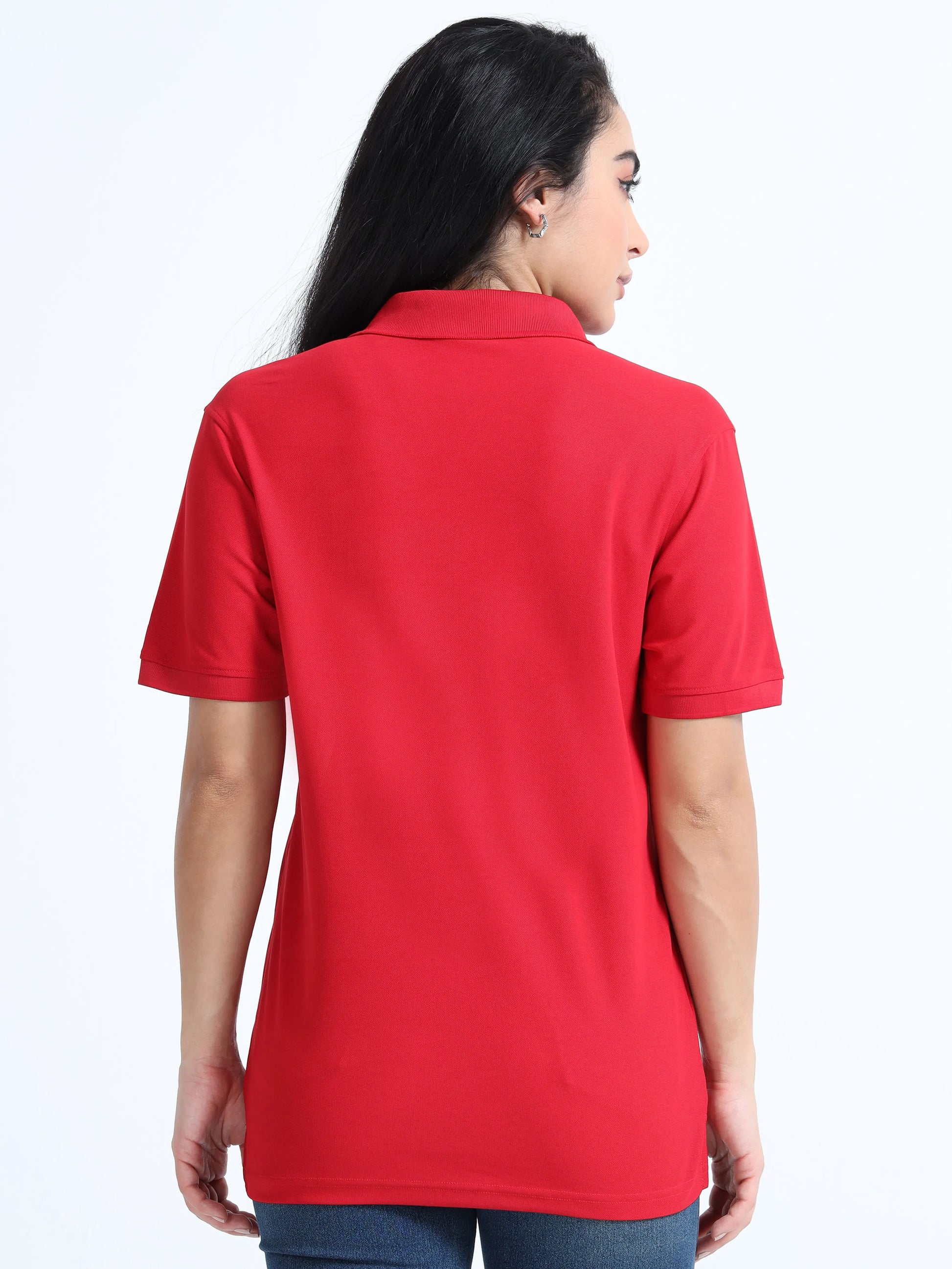 Women’s Everyday Polo T-Shirt - Red | PallyWear