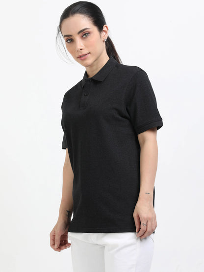 Women’s Premium Blend Polo - Black | PallyWear
