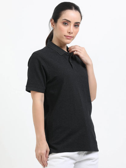 Women’s Premium Blend Polo - Black | PallyWear