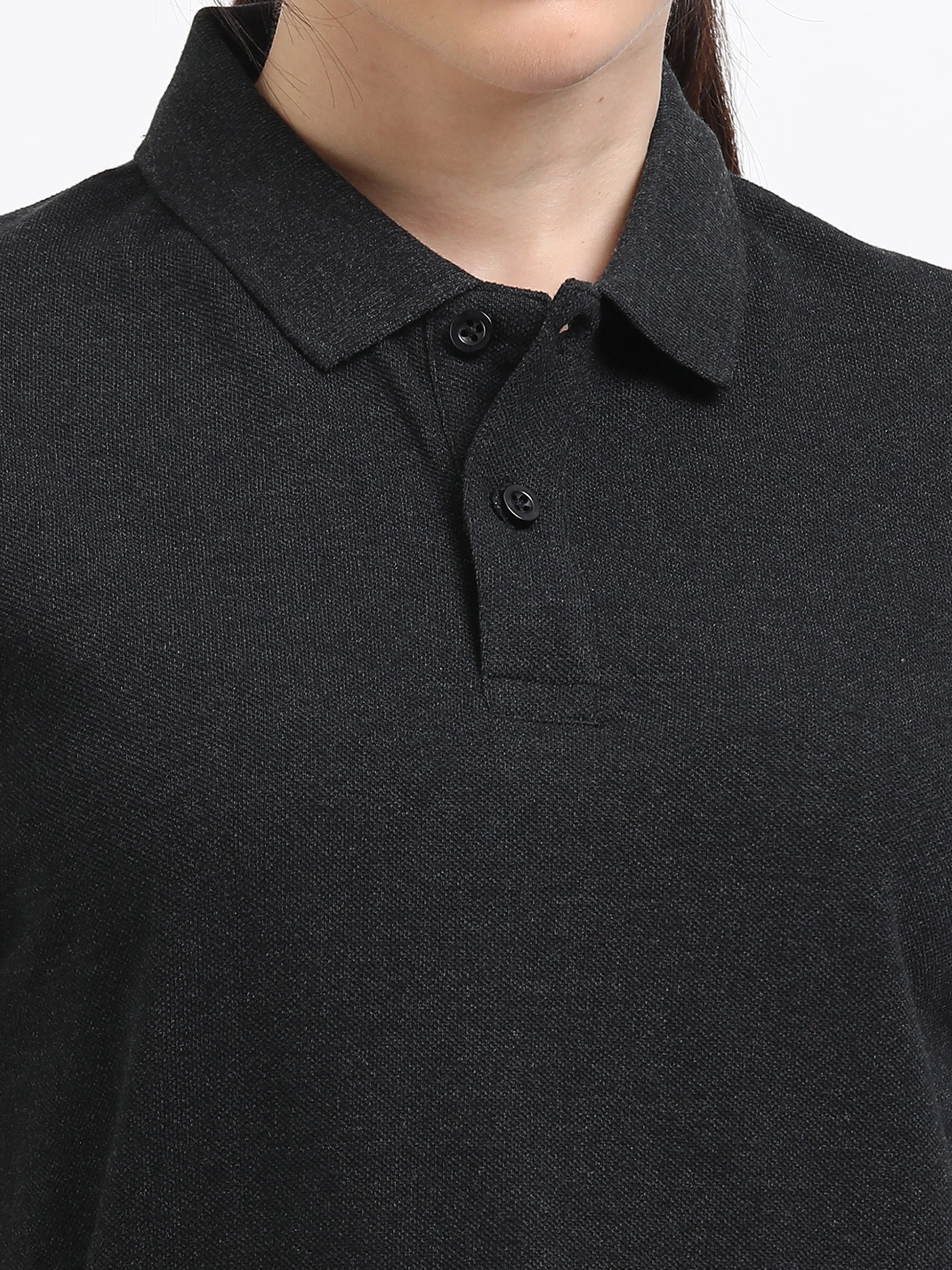 Women’s Premium Blend Polo - Black | PallyWear