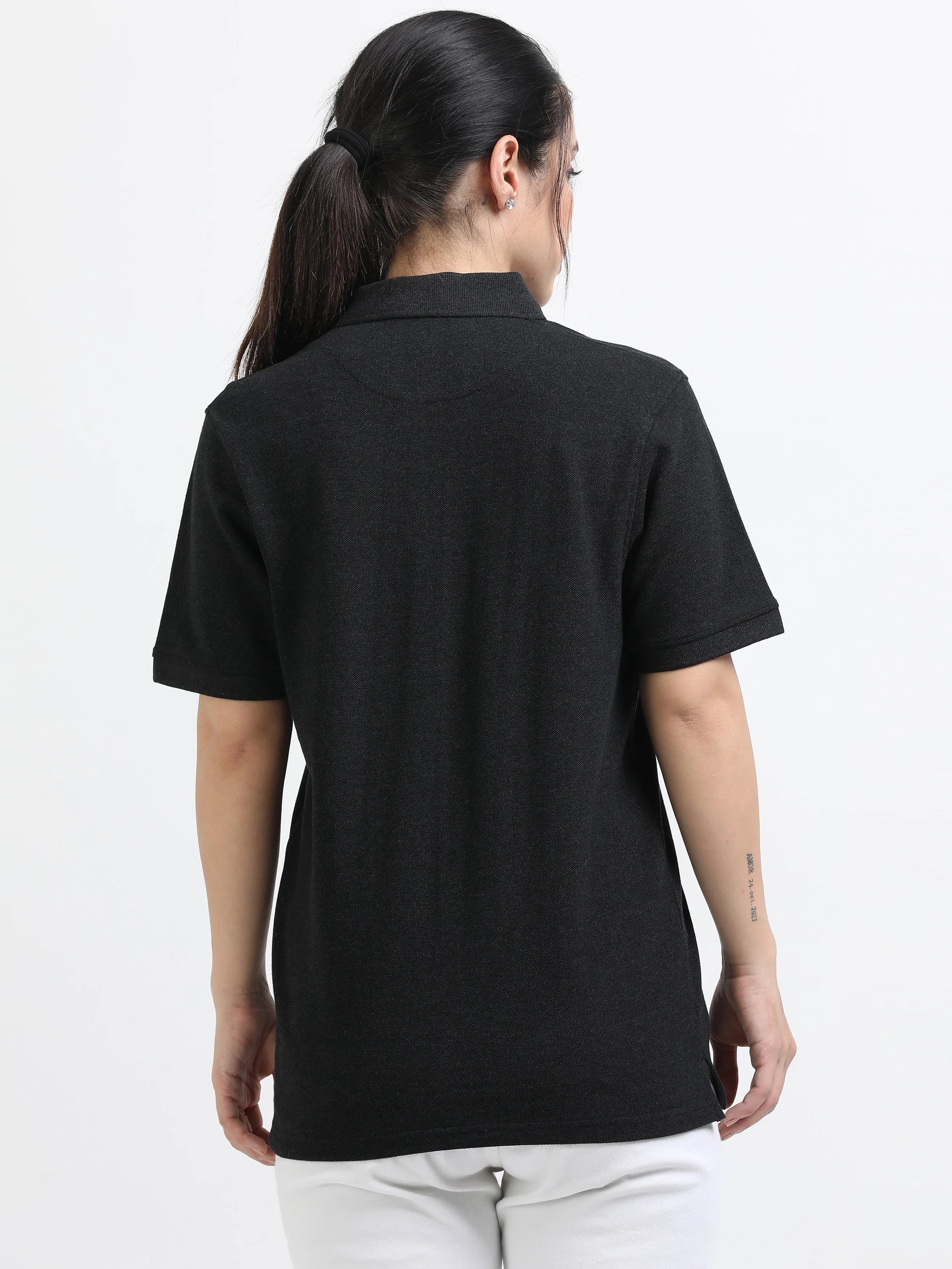 Women’s Premium Blend Polo - Black | PallyWear
