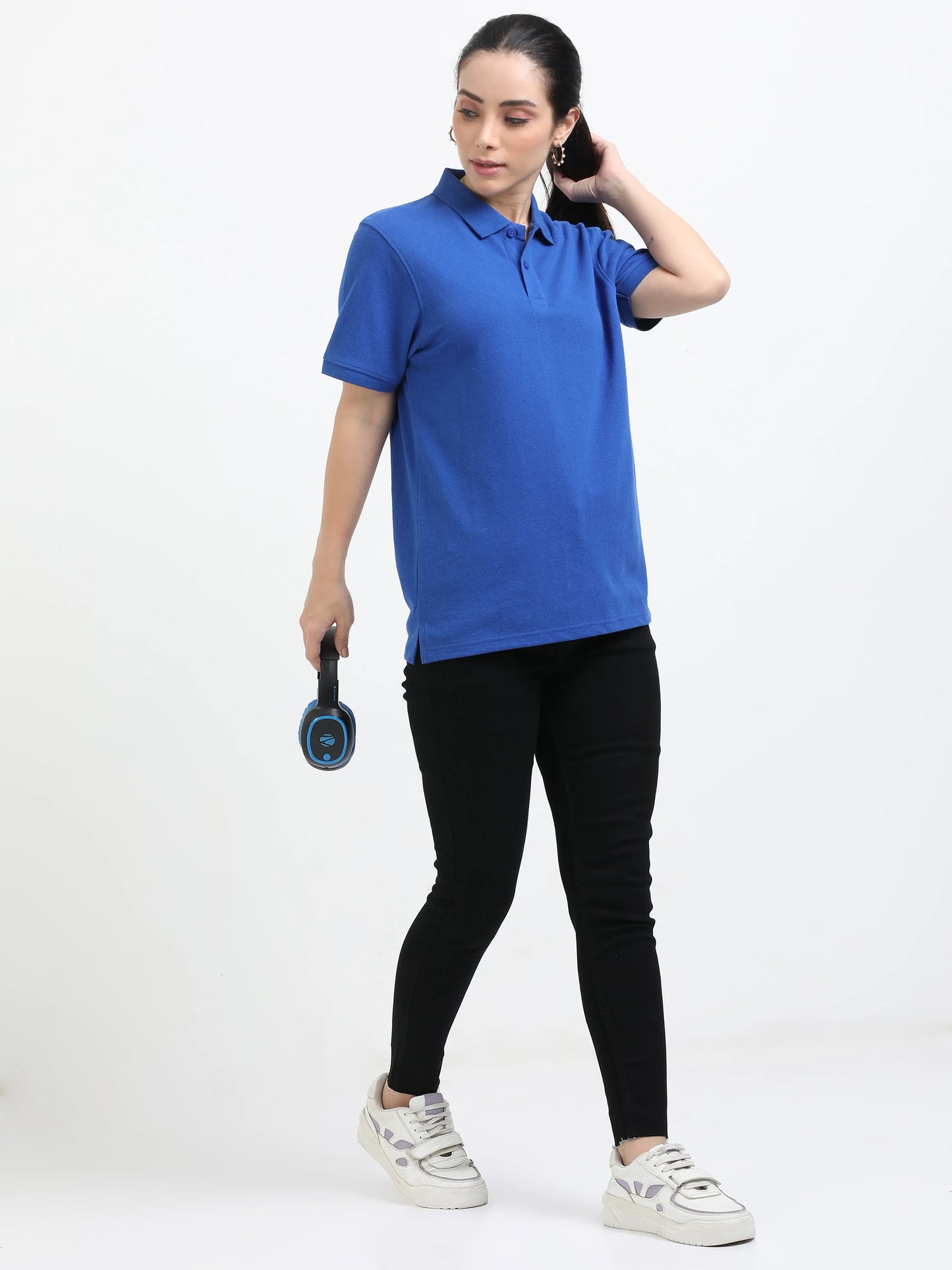 Women’s Premium Blend Polo - Blue | PallyWear