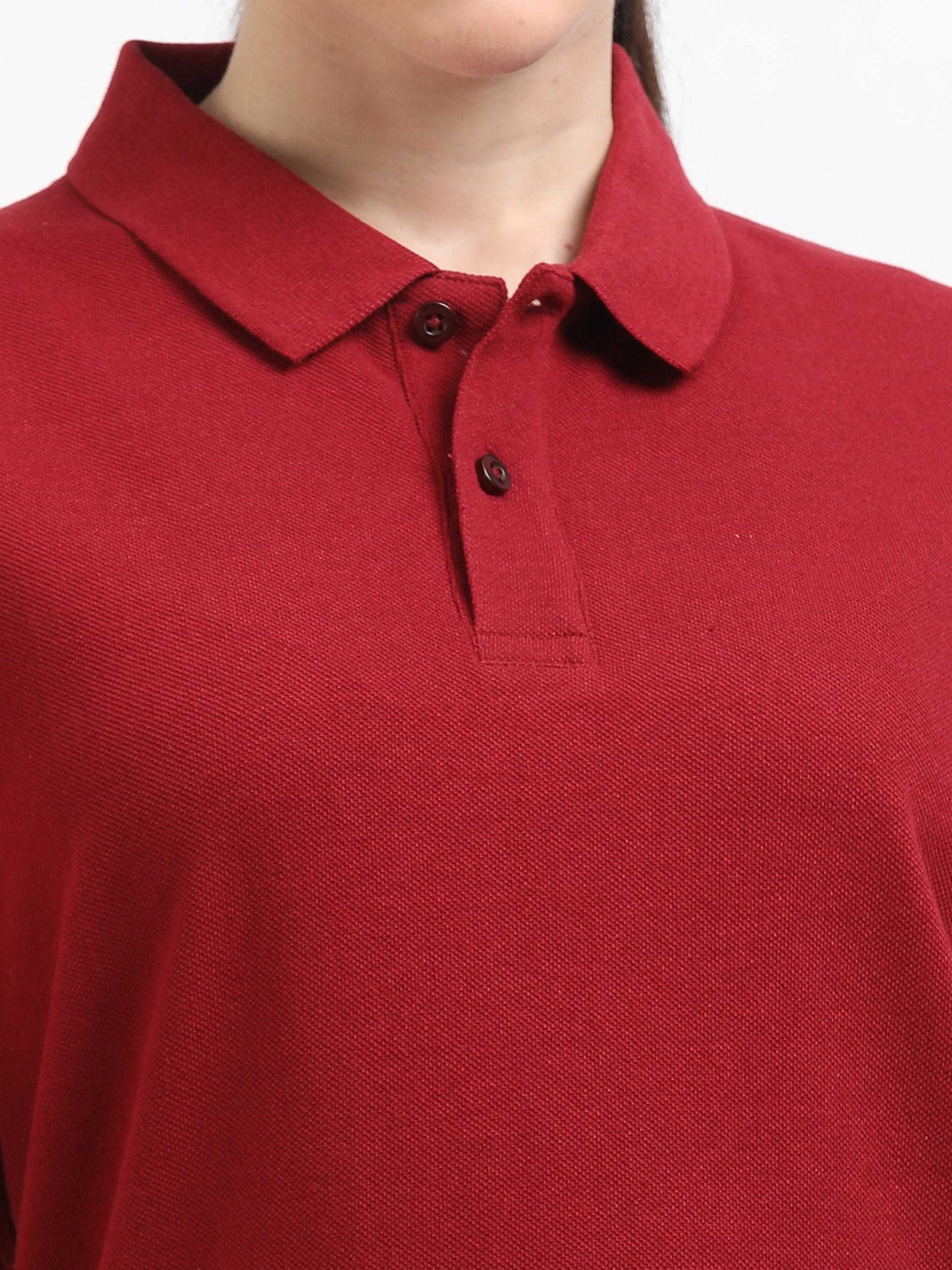 Women’s Premium Blend Polo - Maroon | PallyWear