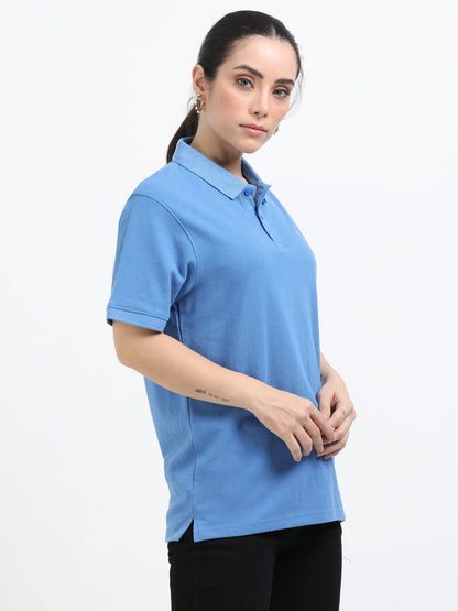 Women’s Premium Blend Polo - Sky Blue | PallyWear
