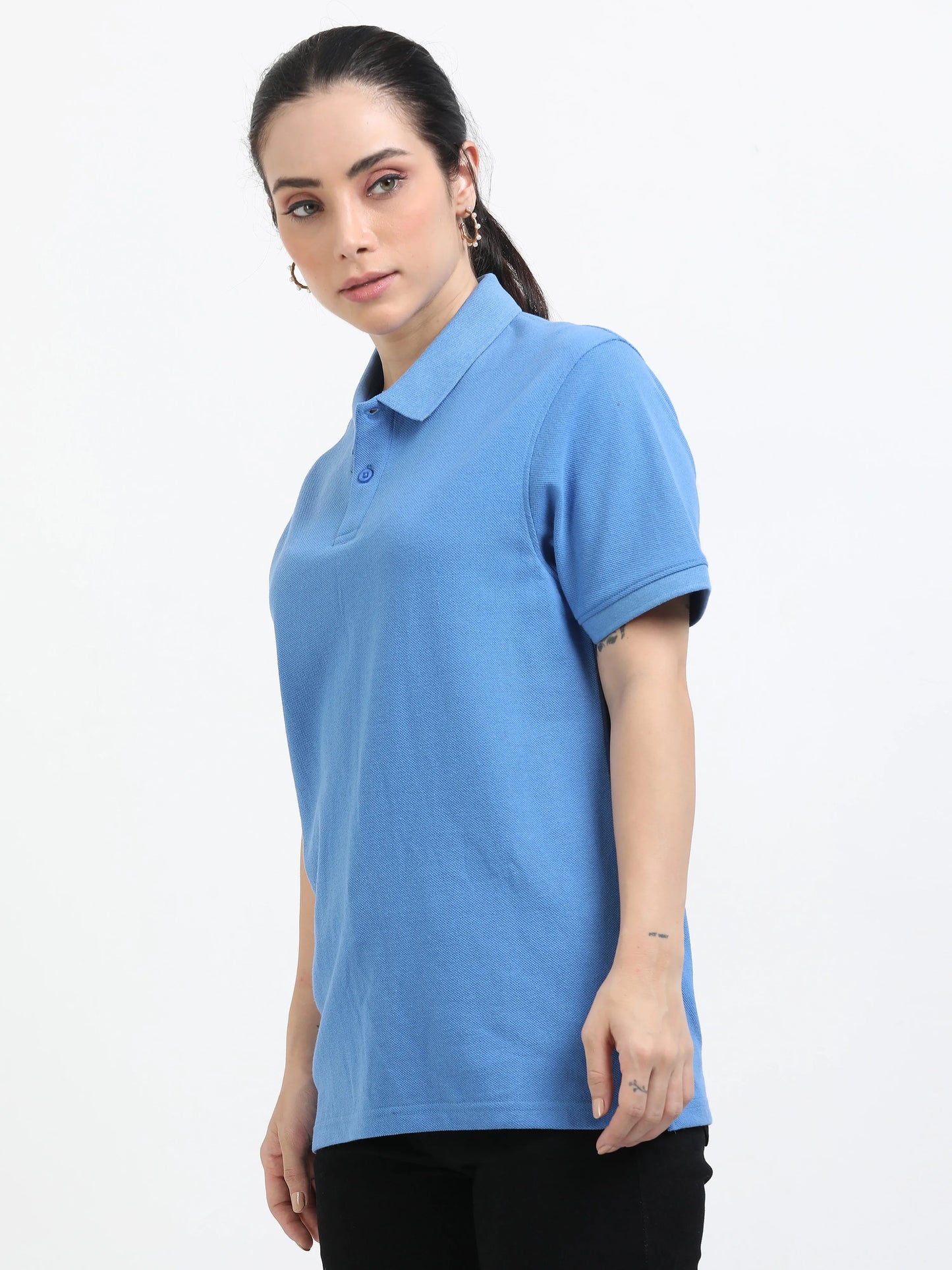 Women’s Premium Blend Polo - Sky Blue | PallyWear