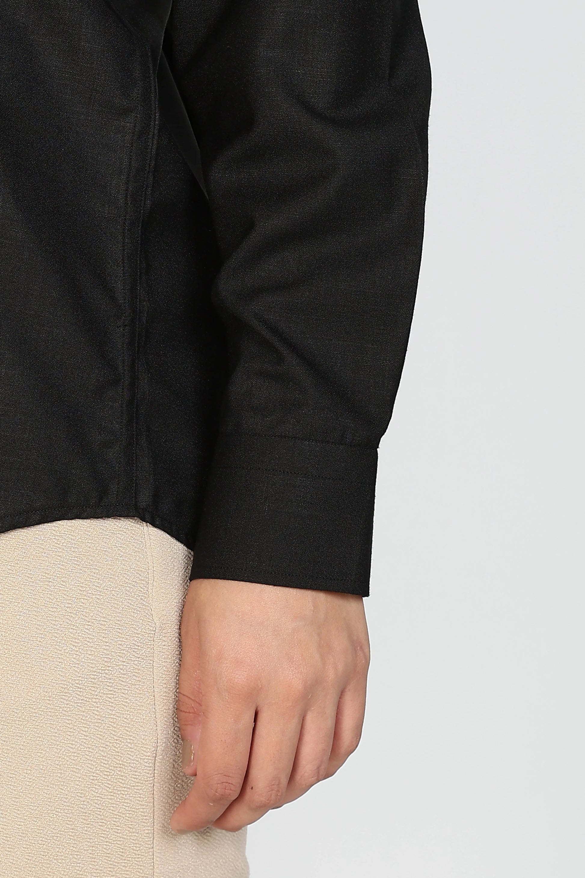 Women’s Premium Cotton Shirt - Black | PallyWear