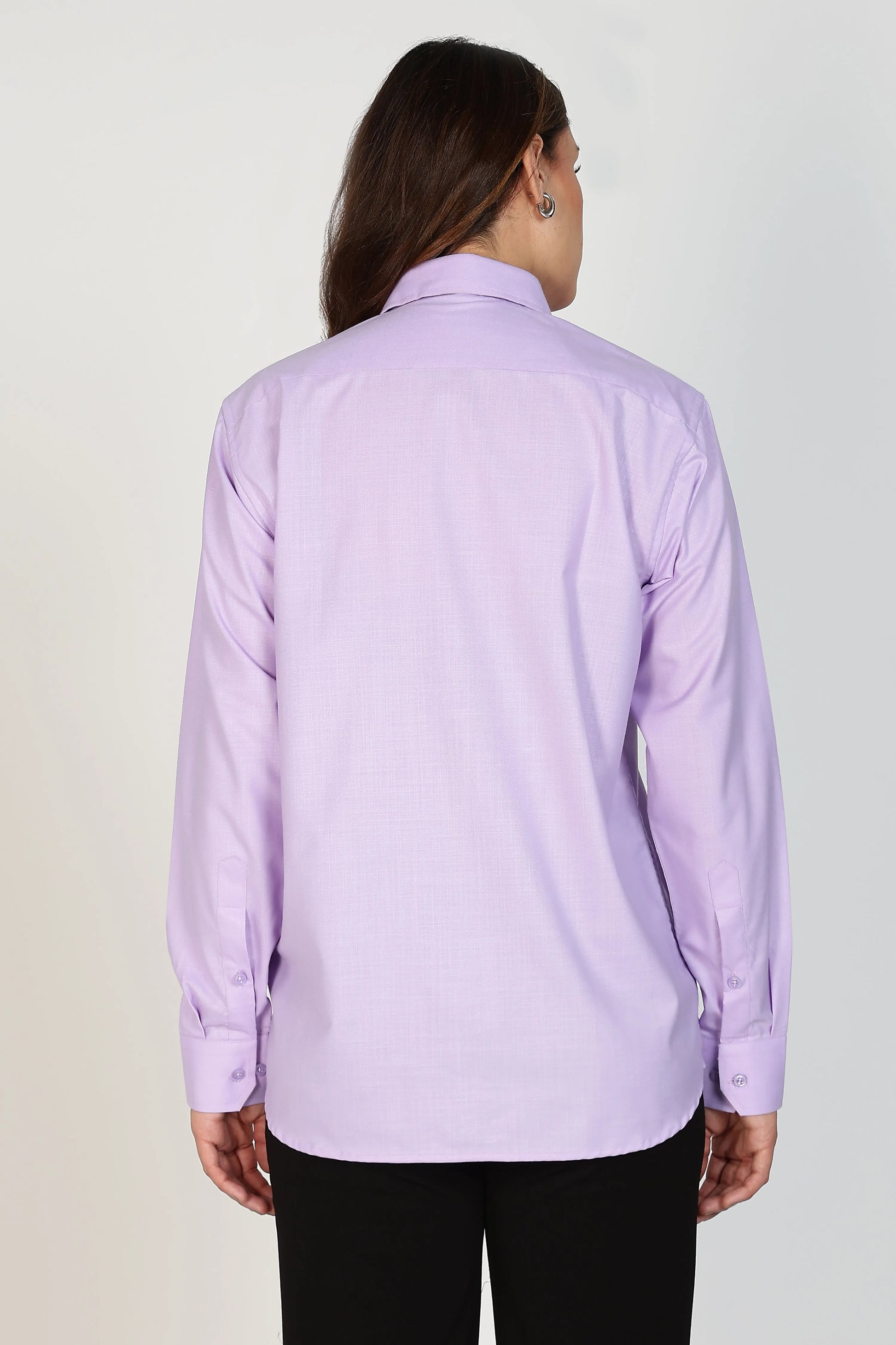 Women’s Premium Cotton Shirt - Purple | PallyWear